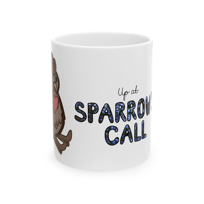 Up at Sparrow's Call Mug